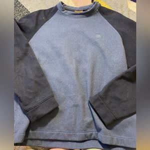 Men’s Timberland Two Toned Blue Crewneck Sweater